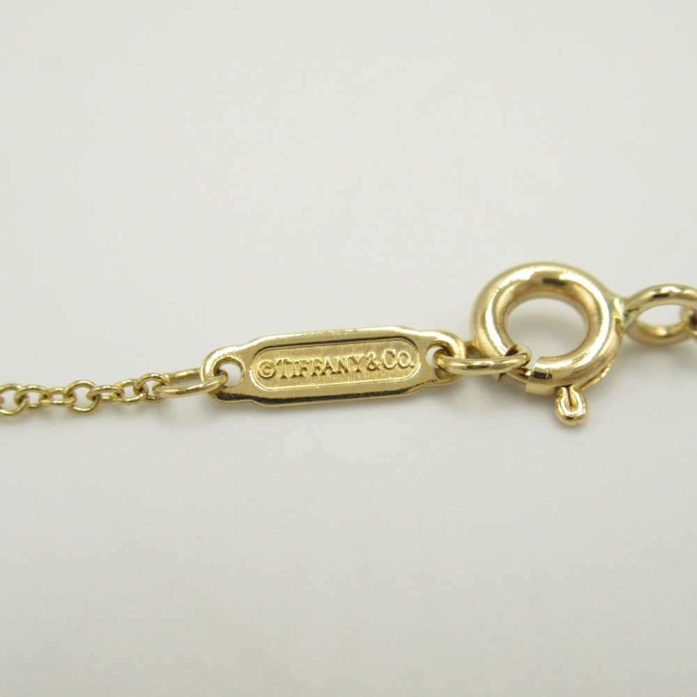Tiffany Jean Schlumberger Ruby Necklace K18 Yellow Gold Red